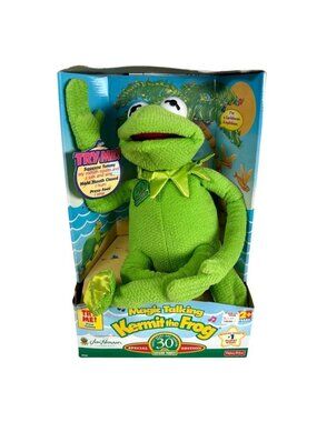 Magic Talking Kermit The Frog Sesame Street 30th Anniversary 1999 TYCO NEW